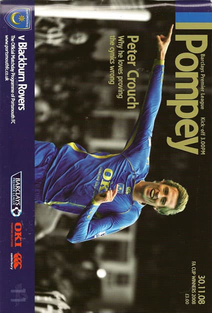 Portsmouth FC v Blackburn Rovers FC